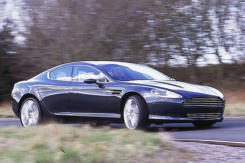 The Aston Martin Rapide was unveiled at the Detroit Auto Show in January